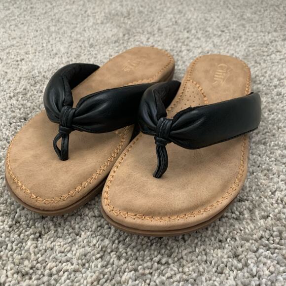 Cliffs By White Mountain "Forgiving" Flip Flop Sandals - Size 5.5M - Picture 3 of 11